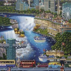 Deals ✨ Dowdle Folk Art 500 Pieces Niagara Falls 👏