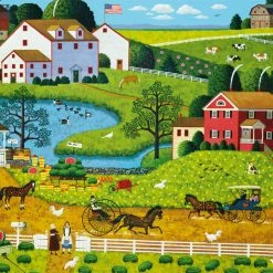 Best deal ⭐ Buffalo Games 300 Pieces Jolly Hill Farms ⭐