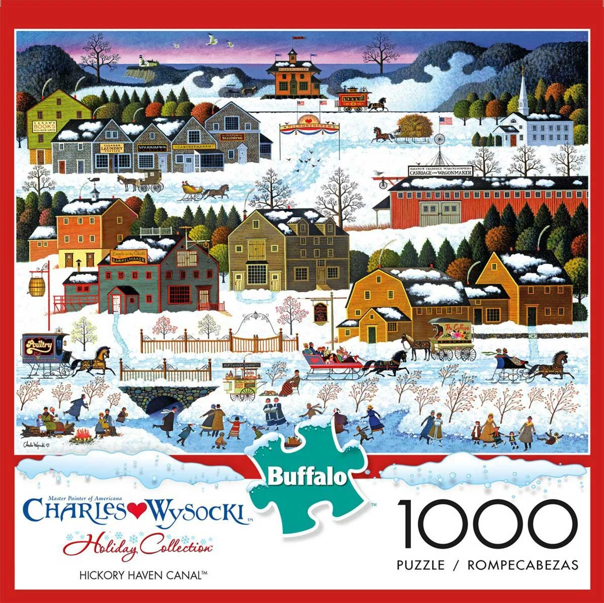 Best reviews of 😀 Buffalo Games 1000 Pieces Hickory Haven Canal 😀 - Image 2