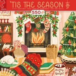 Best reviews of 🔥 Ceaco 550 Pieces 🎁 Christmas Cozy Vibes 'Tis The Season Holiday 😍
