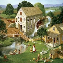 Hot Sale 💯 Cobble Hill 500 Pieces Four Star Mill 😀