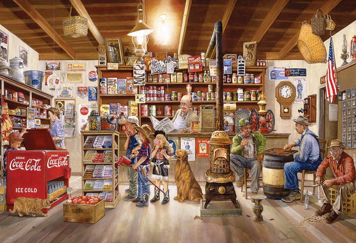 Best reviews of 🔥 Eurographics 2000 Pieces The General Store ⭐
