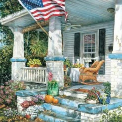 Promo 🎁 Heritage Puzzles 550 Pieces American Way ❤️