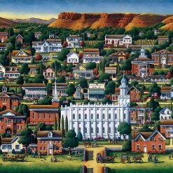 Hot Sale 😉 Dowdle Folk Art 500 Pieces St. George 🤩