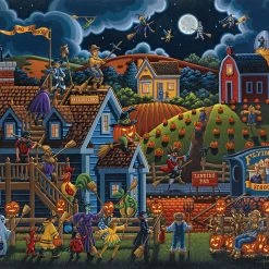 Top 10 ✔️ Dowdle Folk Art 500 Pieces Flying School 🎉