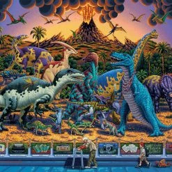 Budget 🎉 Dowdle Folk Art Dinosaur Museum 💯