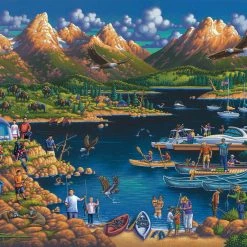 Brand new 🥰 Dowdle Folk Art 500 Pieces Grand Teton National Park 🌟