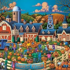 Promo 🥰 Dowdle Folk Art 500 Pieces Harvest Festival ✔️