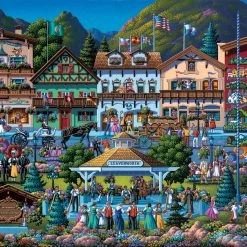 Wholesale ❤️ Dowdle Folk Art 500 Pieces Leavenworth 🌟