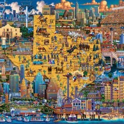 Coupon 🌟 Dowdle Folk Art 100 Pieces Best Of Texas 🛒