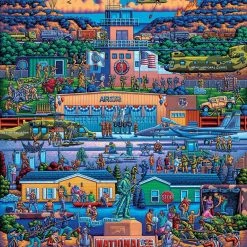 Hot Sale 🎉 Dowdle Folk Art 500 Pieces U.S. National Guard ⭐