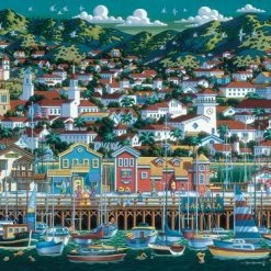 Flash Sale 💯 Dowdle Folk Art 1000 Pieces Santa Barbara 😉