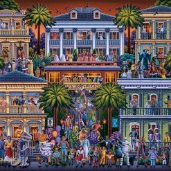 Buy ✔️ Dowdle Folk Art 500 Pieces 🧛 Halloween Cajun Style 🔥