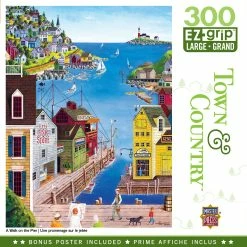 New ⌛ MasterPieces 300 Pieces A Walk On The Pier 😍