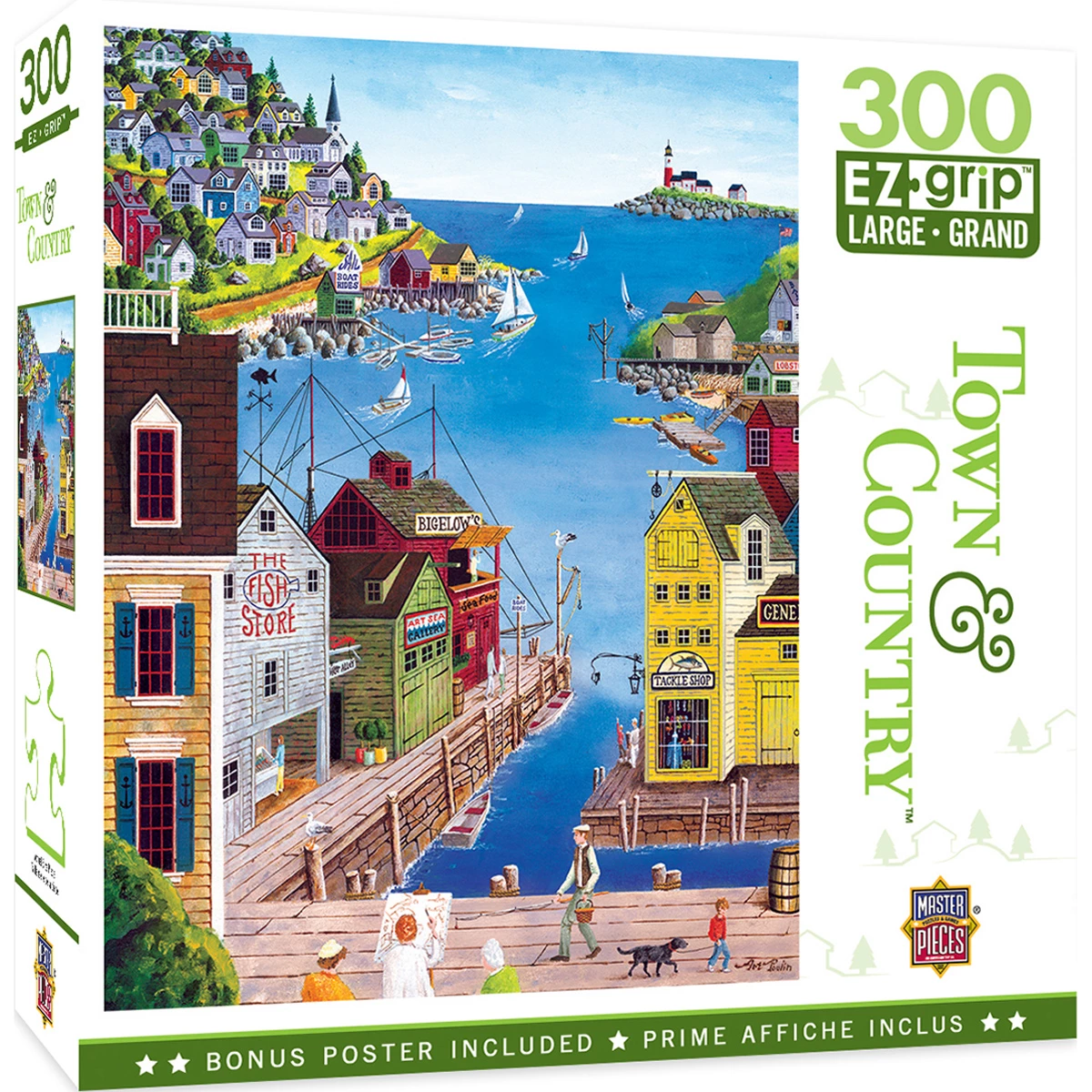 New โ MasterPieces 300 Pieces A Walk On The Pier ๐ - Image 3