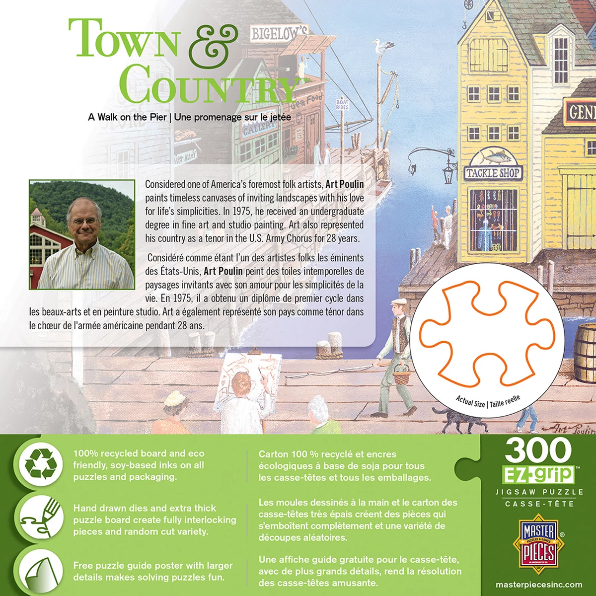 New โ MasterPieces 300 Pieces A Walk On The Pier ๐ - Image 2