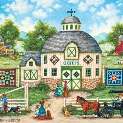 Hot Sale 👏 MasterPieces 550 Pieces The Quilt Barn ⭐