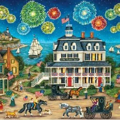 Outlet 👍 MasterPieces 550 Pieces Fireworks Finale ✨