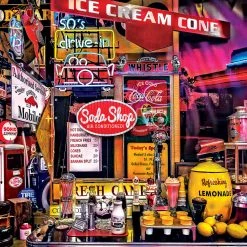 Promo 💯 MasterPieces 1000 Pieces Gas Pump Heaven 👍