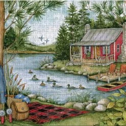 Brand new ✔️ Lang 500 Pieces Picnic By The Lake 🥰