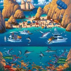 New ✨ Dowdle Folk Art 500 Pieces Cabo San Lucas ❤️