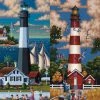 Best reviews of ✨ Dowdle Folk Art 500 Pieces Lighthouses South 😍