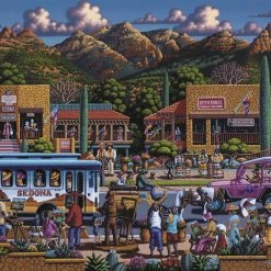 Discount 😀 Dowdle Folk Art 500 Pieces Sedona ⭐