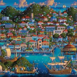 Outlet 🌟 Dowdle Folk Art 500 Pieces St. Thomas 🥰