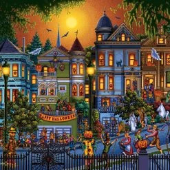Promo 🧨 Dowdle Folk Art 100 Pieces Trick Or Treat 🔥