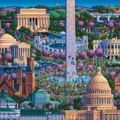 Best reviews of 🧨 Dowdle Folk Art 250 Pieces Washington DC Mall Mini Puzzle ✔️
