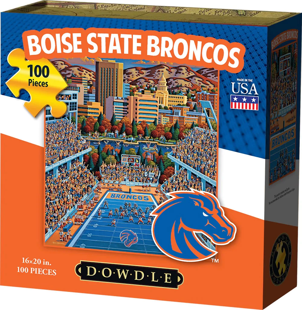 Budget ๐ Dowdle Folk Art 100 Pieces Boise State Broncos ๐งจ - Image 2