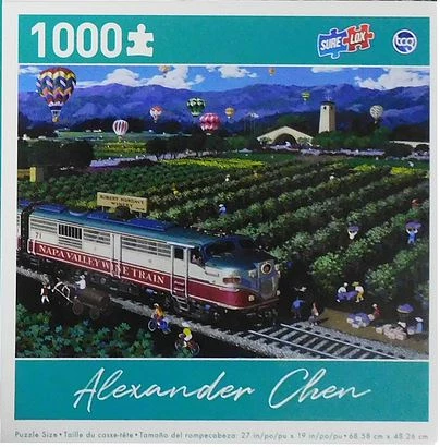 Buy 😍 Surelox 1000 Pieces California Wine Country 🥰