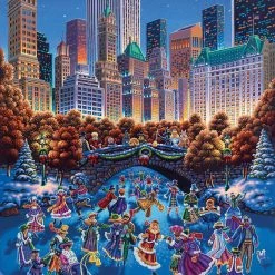Cheapest 😍 Dowdle Folk Art 1000 Pieces Central Park 🛒