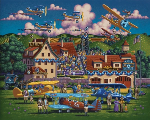 Best Sale π Dowdle Folk Art 100 Pieces Flying Aces π§¨