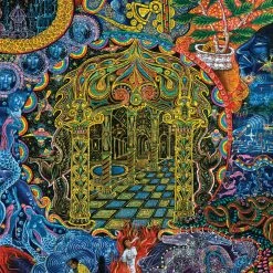 Best deal 👍 Pomegranate 1000 Pieces Golden Pagoda By Pablo Amaringo ✔️