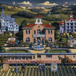 Best Pirce 🌟 Dowdle Folk Art 1000 Pieces Napa Valley ⭐