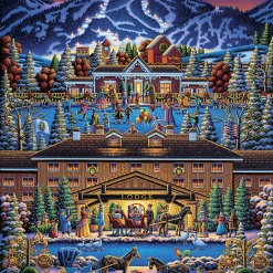 Best reviews of ❤️ Dowdle Folk Art 250 Pieces Sun Valley Holiday Mini Puzzle ✔️