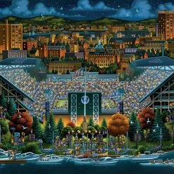 New ⌛ Dowdle Folk Art 500 Pieces Washington Huskies 😍